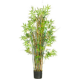 Nearly Natural 6569 Nearly Natural 5 Bamboo Grass Silk Plant image.