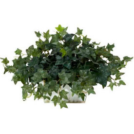 Nearly Natural Ivy with White Wash Planter Silk Plant