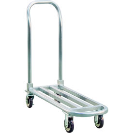 Low Boy Aluminum Stock Truck, 4 Wheel, 39"L x 14"W, 1000 lb. Capacity view 2