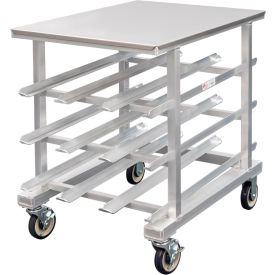 Counter Height Can Racks, 54(#10 Can), 72(#5 Can), Stainless Top view 2