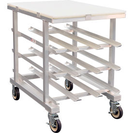 Counter Height Can Racks, 54 (#10 Can), 72 (#5 Can), Poly Top view 2