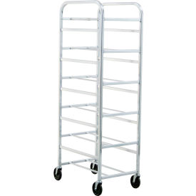 HD Aluminum Universal Lug Dolly/Bin Cart, 540 lb. Cap., 26"L x 18-1/2"W x 68"H view 2
