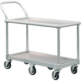 HD Stocking Utility Cart w/ Perimeter Bumper, 1200 lb Cap, 48-1/2"L x 21"W x 41"H view 2