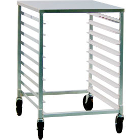 Aluminum Steam Table Pan Racks, 16 Pan Capacity, 24-1/4"W x 27-3/8"D x 35"H view 2