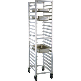 Aluminum Steam Table Pan Racks, 18 Pan Capacity, 16-1/4"W x 22-3/8"D x 69"H view 2