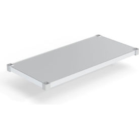 New Age Industrial Standard Solid Adjustable Aluminum Shelf with Marine Edge, 42"W x 20"D view 2
