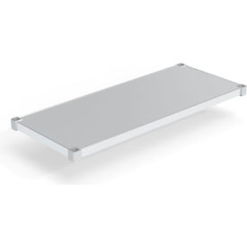 New Age Industrial Standard Solid Adjustable Aluminum Shelf with Marine Edge, 48"W x 20"D view 2