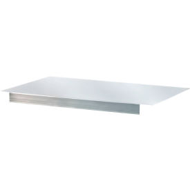 New Age Industrial Heavy Duty Adjustable Solid Aluminum Undershelf 48"W x 24"D Silver 