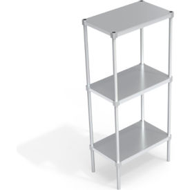 Heavy Duty Shelving Unit, 3 Solid Brute Shelves, 30"W x 18"D x 68-1/4"H view 2