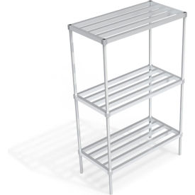 Heavy Duty Shelving Unit, 3 HD-Bar Tubular Shelves, 48"W x 24"D x 76-1/4"H view 2