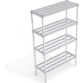 Heavy Duty Shelving Unit, 4 HD-Bar Tubular Shelves, 48"W x 18"D x 76-1/4"H view 2