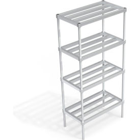 Heavy Duty Shelving Unit, 4 HD-Bar Tubular Shelves, 36"W x 20"D x 76-1/4"H view 2