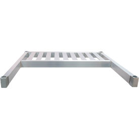 Heavy Duty Adjustable T-Bar Keg Half-Shelf, 60"W x 34"D x 3"H view 2