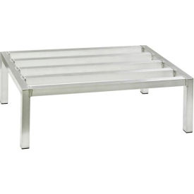 New Age Industrial Corp. 6017 New Age - Rac Line Aluminum Straight Leg Dunnage Rack 36"W x 20"D x 8"H image.