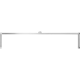 Heavy Duty Adjustable Single-Deep Aluminum U-Brace, 93"W x 19-3/8"D x 2"H view 2