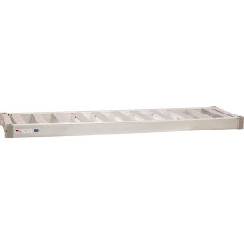 Heavy Duty Adjustable Single-Deep HD-Framed T-Bar Keg Shelf, 60"W x 18"D x 3"H view 2