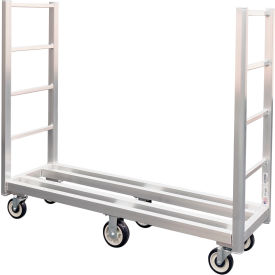 HD U-Boat Stocking/Utility Truck, Aluminum, 60"L x 18"W, 1500 lb. Capacity view 2