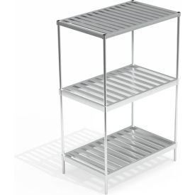 Heavy Duty Adjustable, T-Bar Top Shelf Keg Shelving Units, 54"W x 34"D x 2"H view 2