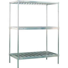 Heavy Duty Adjustable, T-Bar Top Shelf Keg Shelving Units, 60"W x 34"D x 2"H view 2
