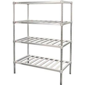 Freestanding Heavy Duty Adjustable Pot & Pan Rack, 48"W x 24"D x 76-1/4"H view 2