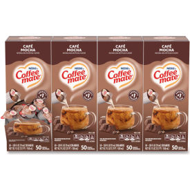 Coffee mate® Liquid Coffee Creamer Cafe Mocha 0.38 oz Mini Cups Pack of 200