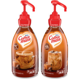 Coffee mate® Liquid Creamer Pump Bottle Salted Caramel 1.5 Liter Pump Bottle Pack of 2