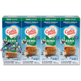 Coffee mate® Liquid Coffee Creamer Sugar Free French Vanilla 0.38 oz Mini Cups Pack of 200
