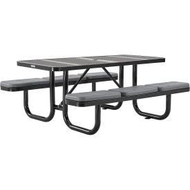Global Industrial 277CP66 Global Industrial™ Seat Cushion For Picnic Table Benches, Gray, 2/Pack image.