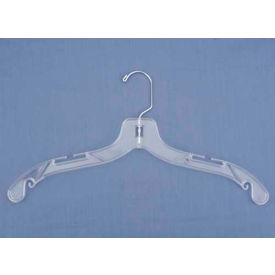 National Hanger Company Inc. 9500**** NAHANCO 9500 Dress Hanger-Heavy Weight, 17"L, Break Resistant, Pkg Qty 100 image.