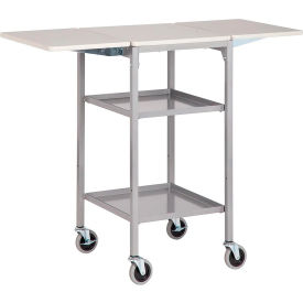 Mobile Shirt Folding Table 46"W x 38-3/4"H Gray 