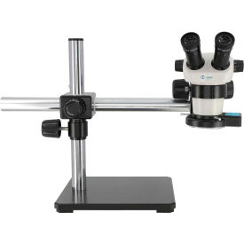 LX Microscopes by UNITRON Binocular Microscope, Quadrant LED, Boom Stand, 7X-30X