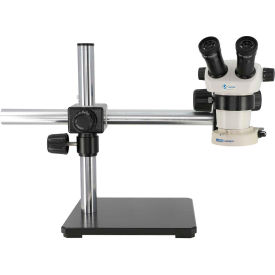 UNITRON LTD 20717 LX Microscopes by UNITRON Binocular Microscope, LED-ECO Ring, Boom Stand, 7X-30X image.