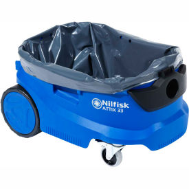 Nilfisk-Advance America 107417821 Nilfisk Plastic Disposable Bag For Use With Attix 33 & 44 image.