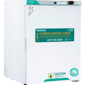 CorePoint Scientific White Diamond Series Undercounter Flammable Storage Freezer, 4 Cu.Ft.