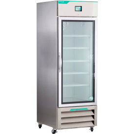 White Diamond Series Stainless Steel Glass Door Refrigerator, 23 Cu.Ft. view 2
