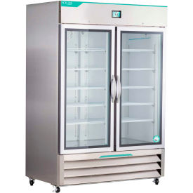 White Diamond Series Stainless Steel Glass Door Refrigerator, 49 Cu.Ft. view 2