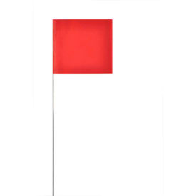 National Marker Company MF21R Marking Flags - Red image.