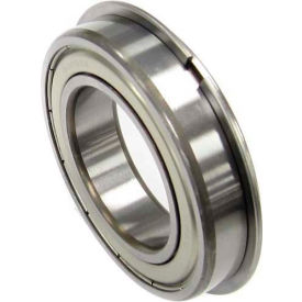 Nachi America Inc 6005ZZENR Nachi Radial Ball Bearing 6005zznr, Double Shielded W/Snap Ring, 25mm Bore, 47mm Od  image.