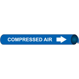 Precoiled and Strap-on Pipe Marker - Compressed Air