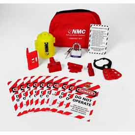 National Marker Company BLOK3 Electrical Lockout Pouch Kit image.