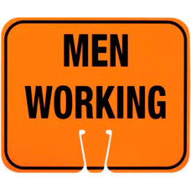 National Marker Company CS10 Cone Sign - Men Working image.