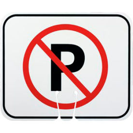 National Marker Company CS11 Cone Sign - No Parking image.