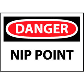 National Marker Company D416AP Machine Labels - Danger Nip Point image.