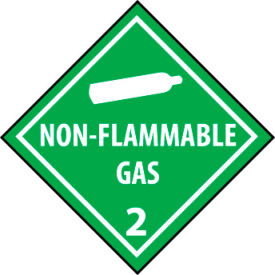DOT Placard - Non Flammable Gas 2