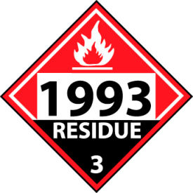 DOT Placard - Four Digit 1993 DOT Placard - Four Digit 1993