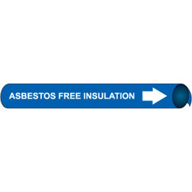 Precoiled and Strap-on Pipe Marker - Asbestos Free Insulation
