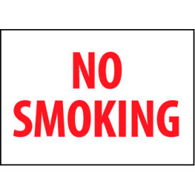 National Marker Company FMOPB Fire Safety Sign - No Smoking - Vinyl image.