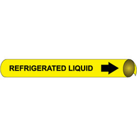 Precoiled and Strap-on Pipe Marker - Refrigerated Liquid