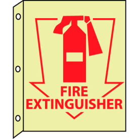 National Marker Company GLTV12 3D Glow Sign Plastic - Fire Extinguisher image.