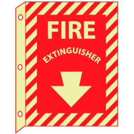 National Marker Company GLTV20 3D Glow Sign Plastic - 12X9 Fire Extinguisher image.